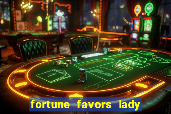 fortune favors lady nikuko dublado